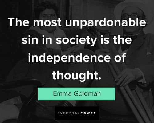 Emma Goldman quotes on society, civilization, and patriotism