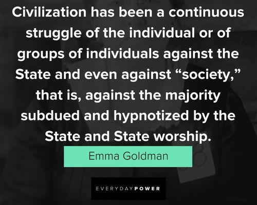 Emma Goldman quotes to motivate you