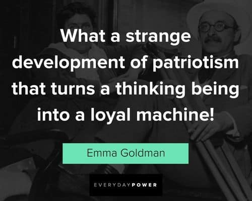 Random Emma Goldman quotes