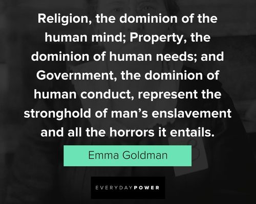 Best Emma Goldman quotes