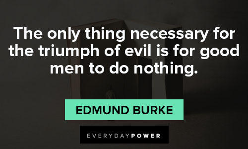 epic quotes on evil