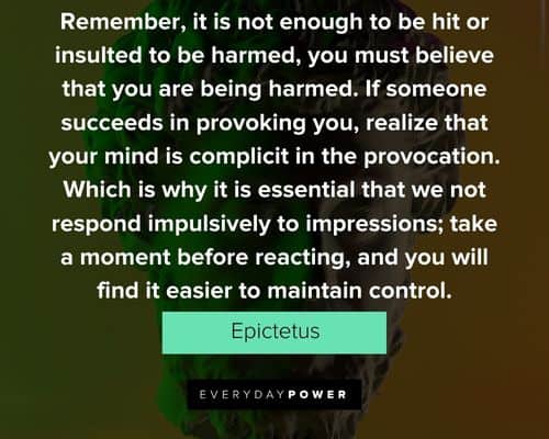 Relatable Epictetus quotes