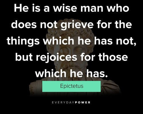 Positive Epictetus quotes