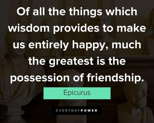 Meaningful Epicurus quotes