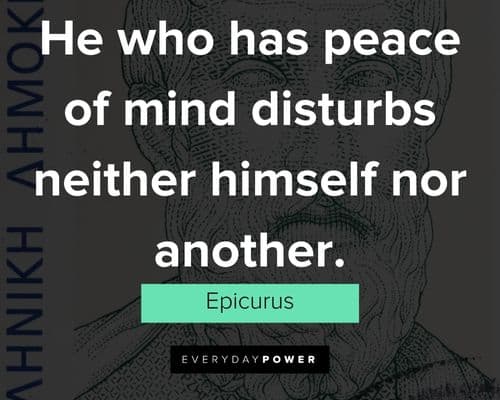 Best Epicurus quotes