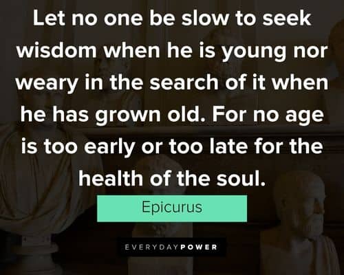 Wise Epicurus quotes