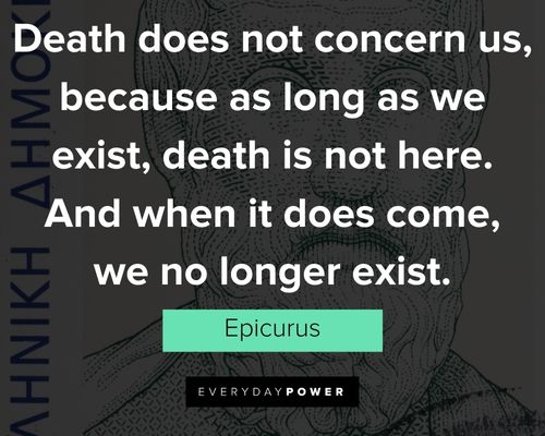 Cool Epicurus quotes