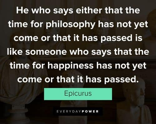Favorite Epicurus quotes