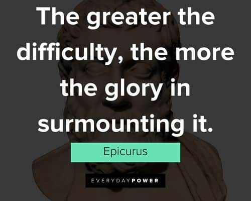 Unique Epicurus quotes