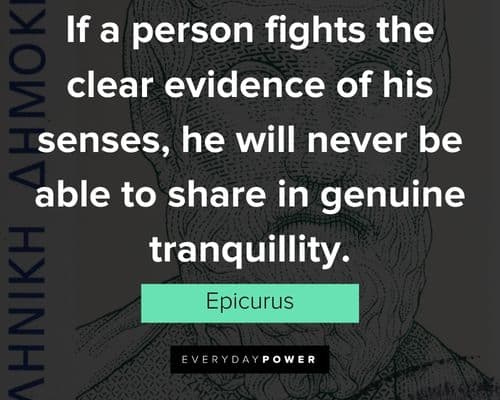 Positive Epicurus quotes