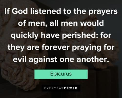 Appreciation Epicurus quotes