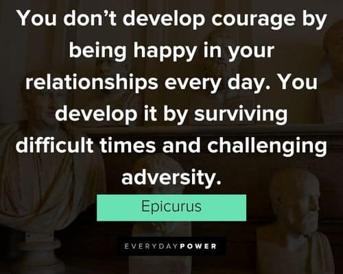 Epicurus quotes and sayings