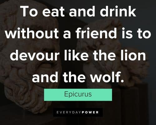 Random Epicurus quotes