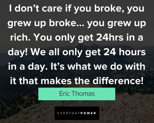 Meaningful eric thomas quotes