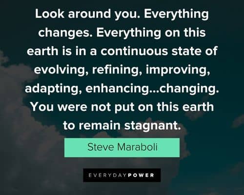 Evolve quotes to inspire growth and change 