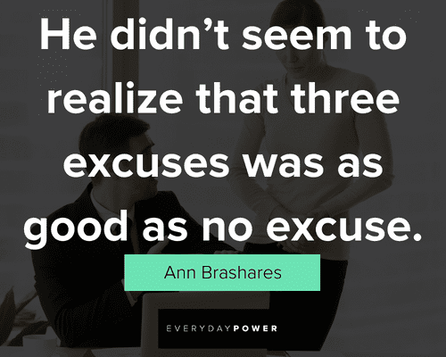 other excuses quotes