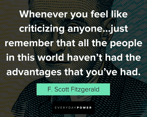 Motivational F. Scott Fitzgerald quotes