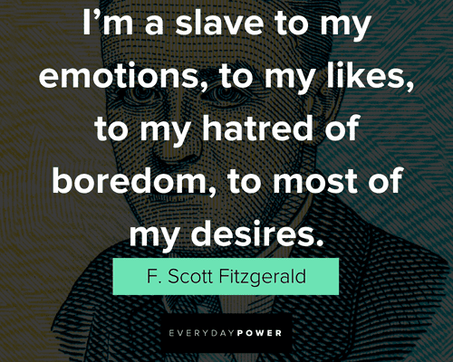  F. Scott Fitzgerald quotes and sayings 