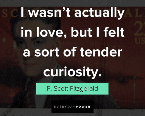 Unique  F. Scott Fitzgerald quotes