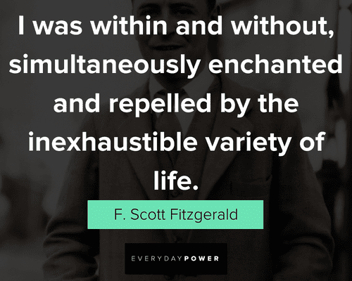 Epic F. Scott Fitzgerald quotes