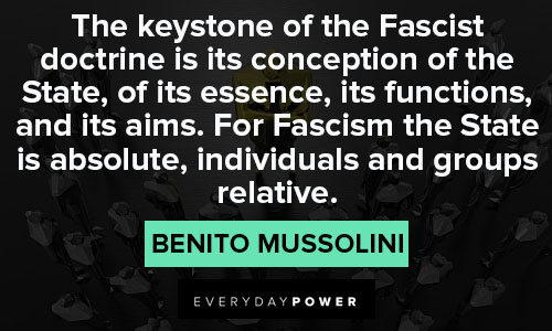 Wise and inspirational fascism quotes