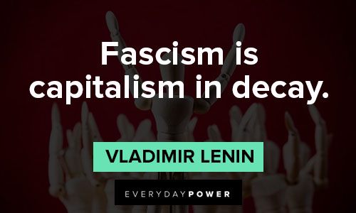 Fascism quotes about capitalism and communism