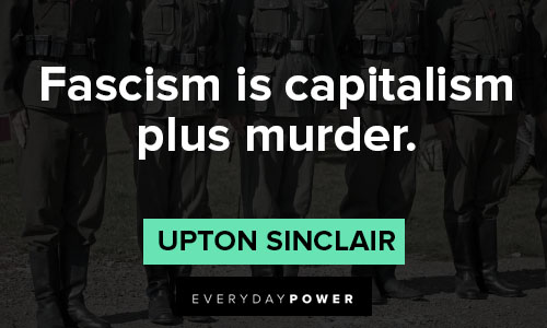 Fascism quotes about capitalism 