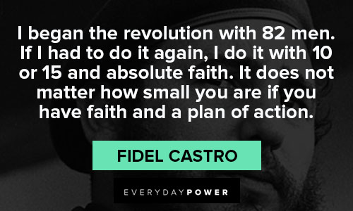 Fidel Castro quotes about revolution