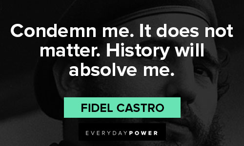 Fidel Castro quotes to helping others 