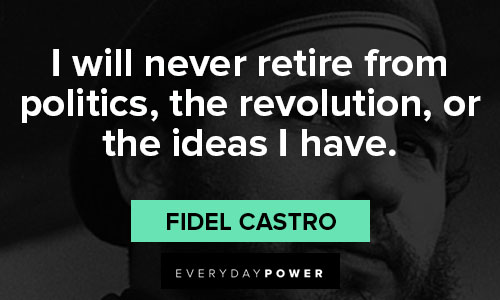 Random Fidel Castro quotes 