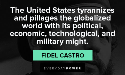 Special Fidel Castro quotes