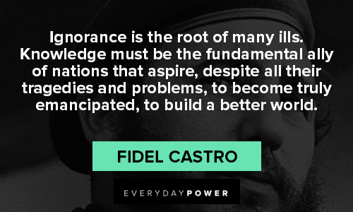 Funny Fidel Castro quotes