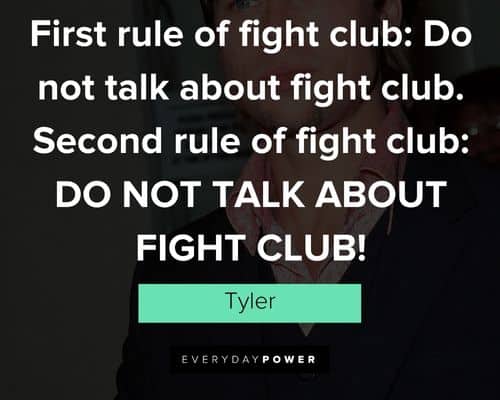 Wise and inspirational Fight Club quotes