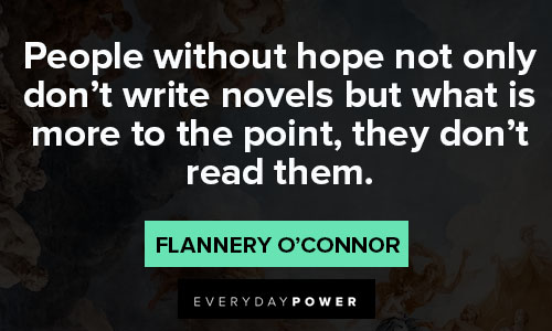 Flannery O’Connor quotes about people