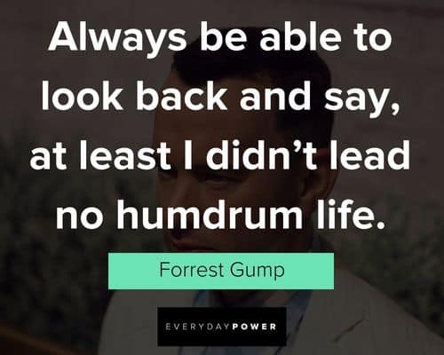 Forrest Gump quotes and sayings