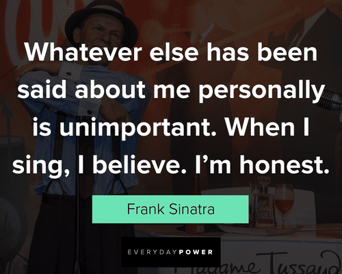 Frank Sinatra Quotes to inspire greatness