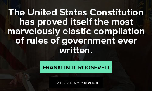 Wise and Inspirational Franklin Roosevelt quotes
