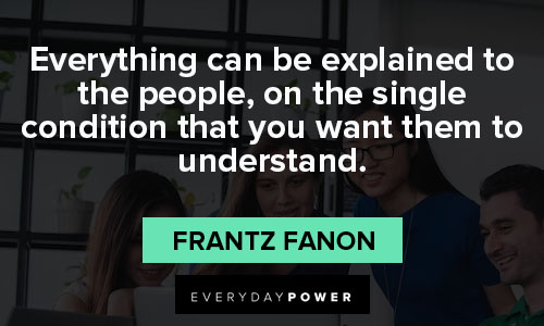 Frantz Fanon quotes about people