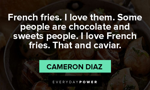 french quotes on i love french fries