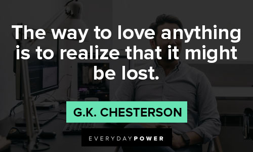 Inspirational G.K. Chesterton quotes