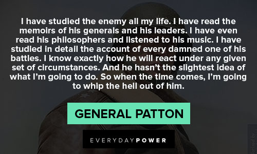 General Patton quotes on life 