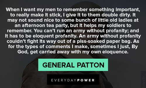 General Patton quotes from General Patton