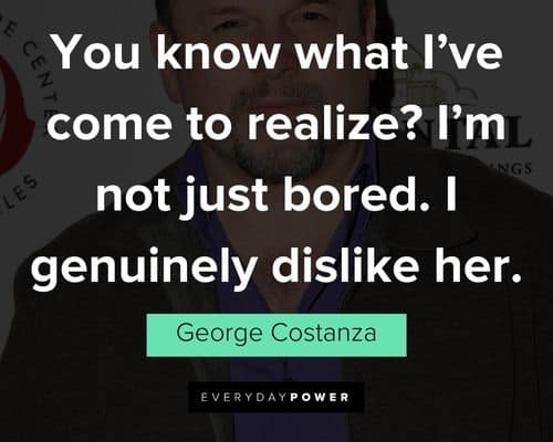 Cool George Costanza quotes