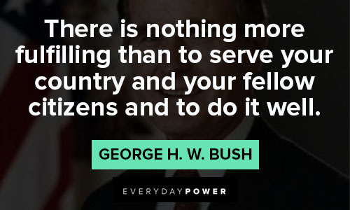George HW Bush Quotes on citizen