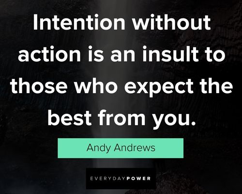 goals quotes about intention