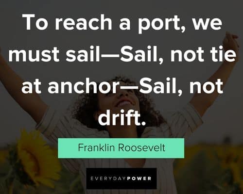 goals quotes from Franklin Roosevelt