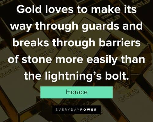 gold quotes to inspire you