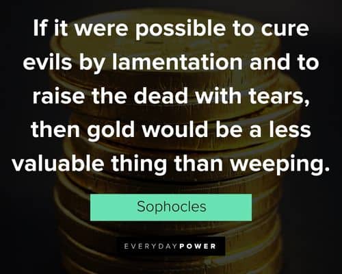 Top gold quotes