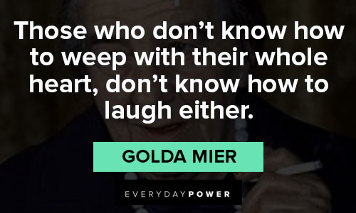 Golda Meir quotes from Golda Mier