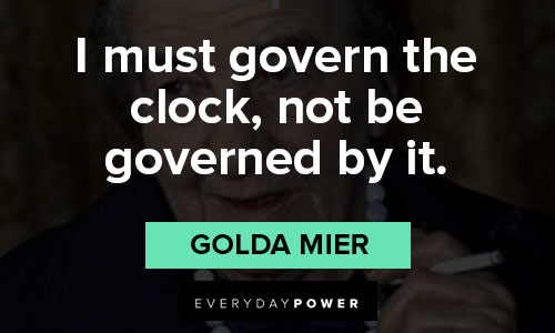 Golda Meir quotes